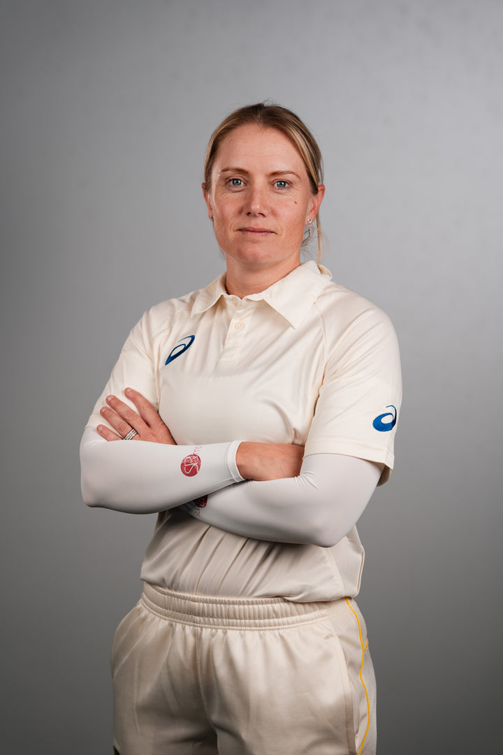 SP Cricket - Performance UV Sleeves [White]