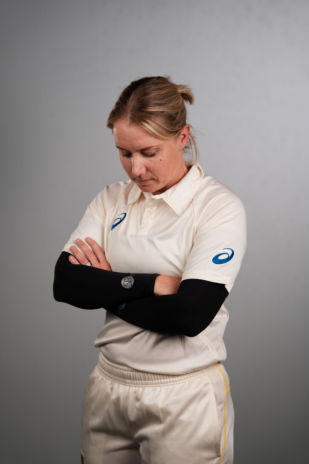 SP Cricket - Performance UV Sleeves [Black]
