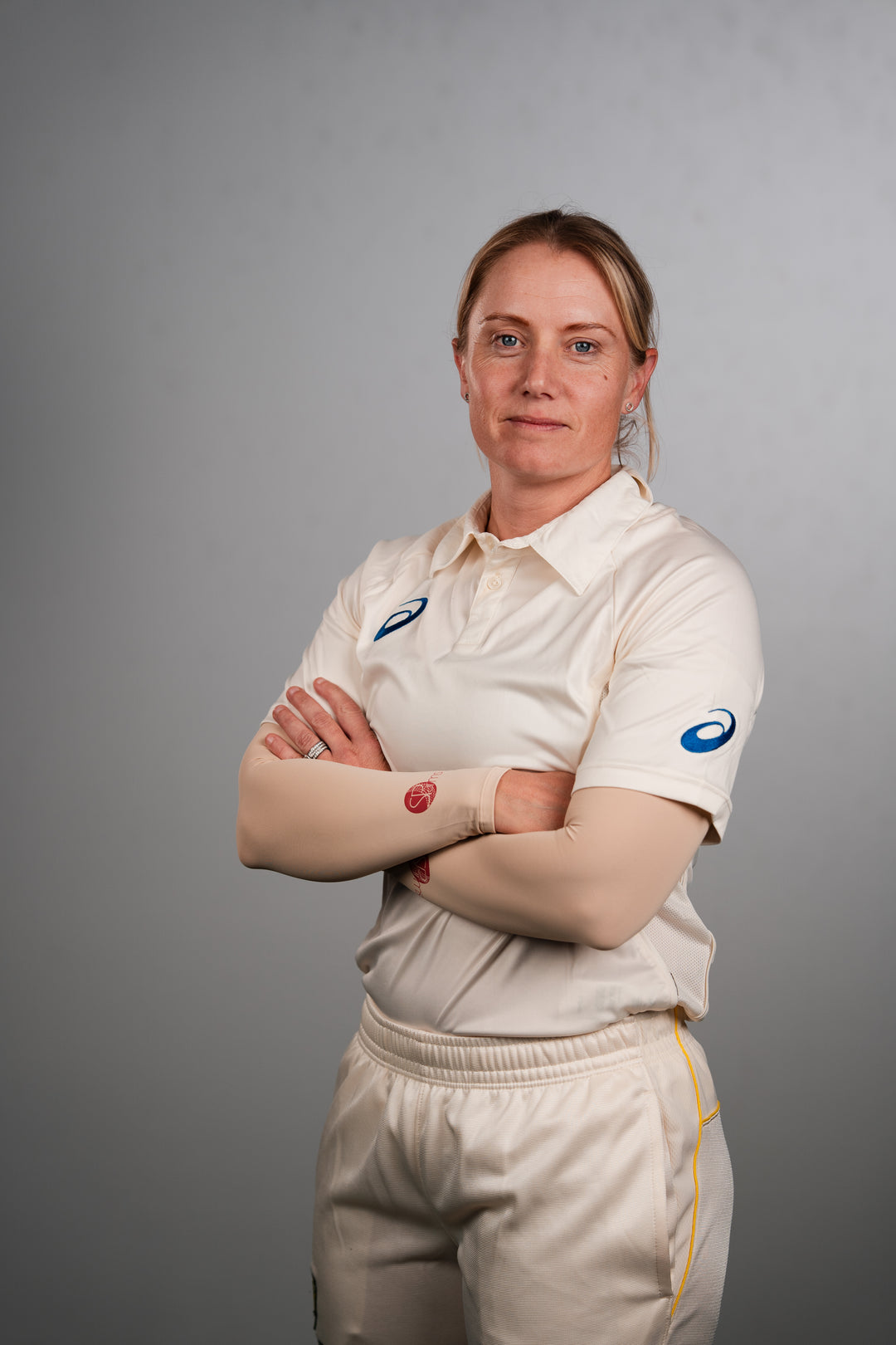 SP Cricket - Performance UV Sleeves [Beige]