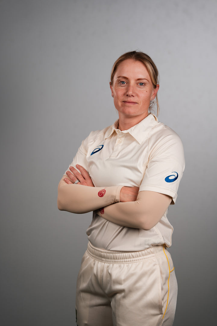 SP Cricket - Performance UV Sleeves [Beige]