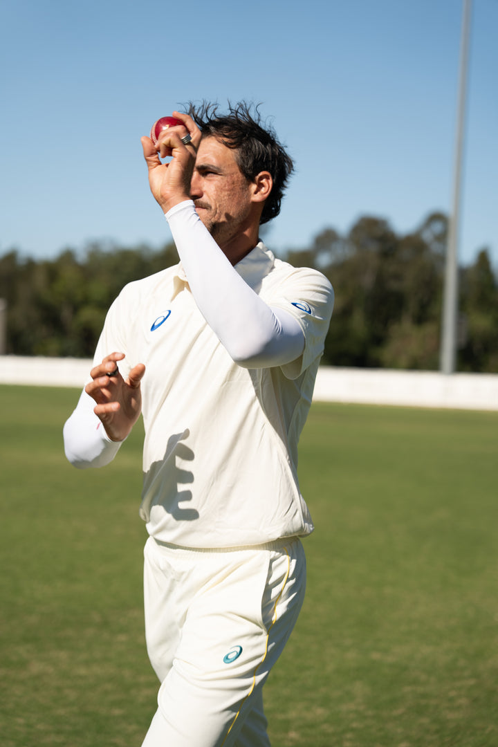 SP Cricket - Performance UV Sleeves [White]